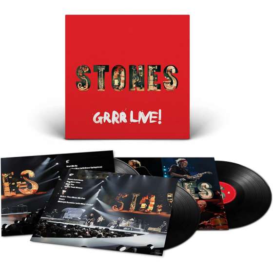 3LP Rolling Stones – Grrr...