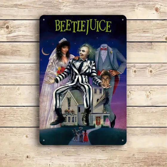 BEETLEJUICE - plechová...